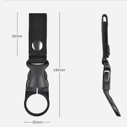 1/2/5pcs Hanging Bottle Buckle Clip Carabiner Portable Water Bottle Holder Clip Belt Backpack Hanger for Outdoor Camp Hiking