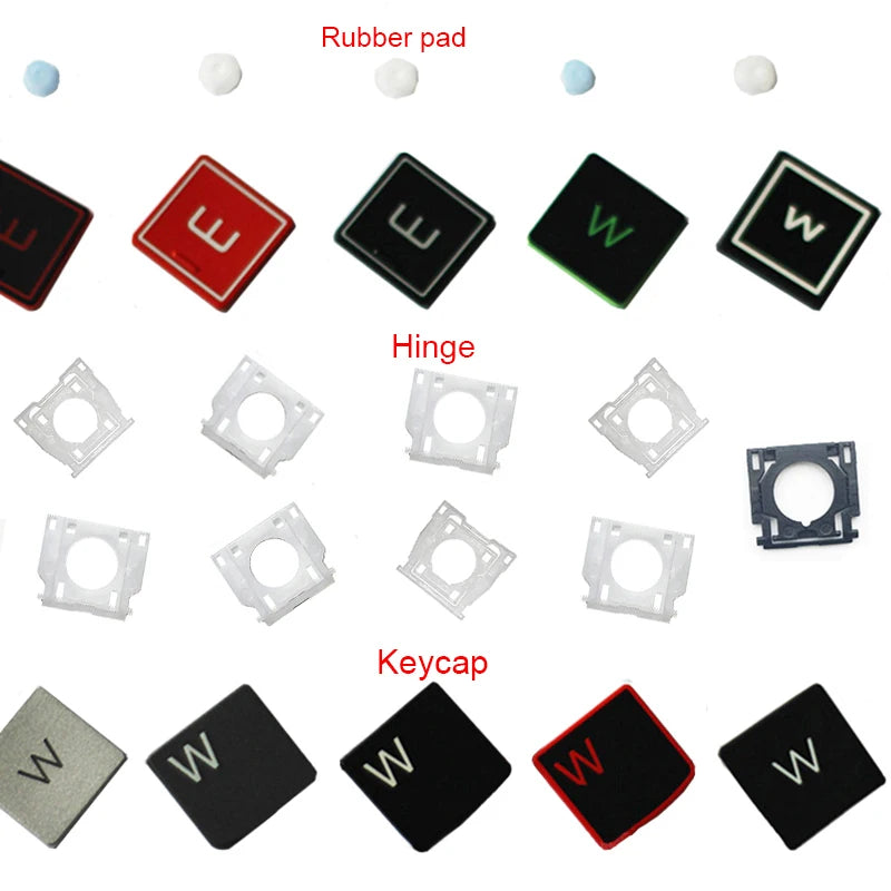 Original Replacement Keycap Key Cap Scissor Clip Hinge Air cushion Rubber pad Button For Notebook Laptop Keyboard Accessories