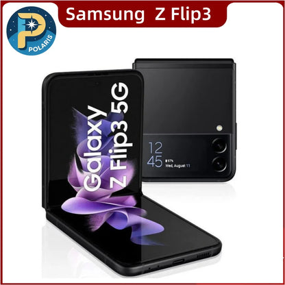 Samsung Galaxy Z Flip3 Flip 3 5G F711U1 F711N F711B 6.7" 8GB 128/256GB NFC Snapdragon Chipset Unlocked Foldable Smart Phone