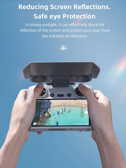 BRDRC Sun Hood Protective Case for DJI Mini 3 Pro/Mavic 3 Cine Classic Screen Protector Anti-Scratch Sunshade Drone Accessories