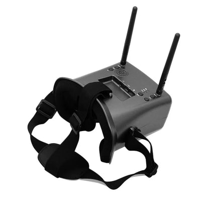 Ev800d 5.8g 40ch 5 Inch 800*480 Video Headset Dvr Diversity Fpv Goggles With Battery For Rc Model Rc Fpv Drone