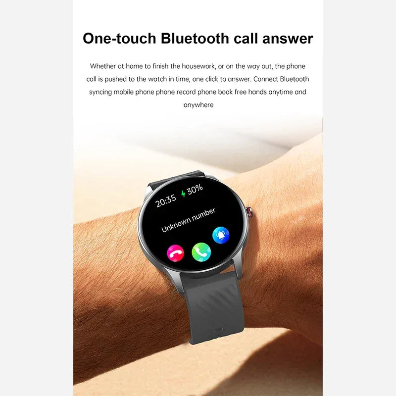 New Health Smart Watch ECG Heart Rate Blood Oxygen Blood Pressure Monitoring Bluetooth Call GPS Movement Trajectory Smartwatches