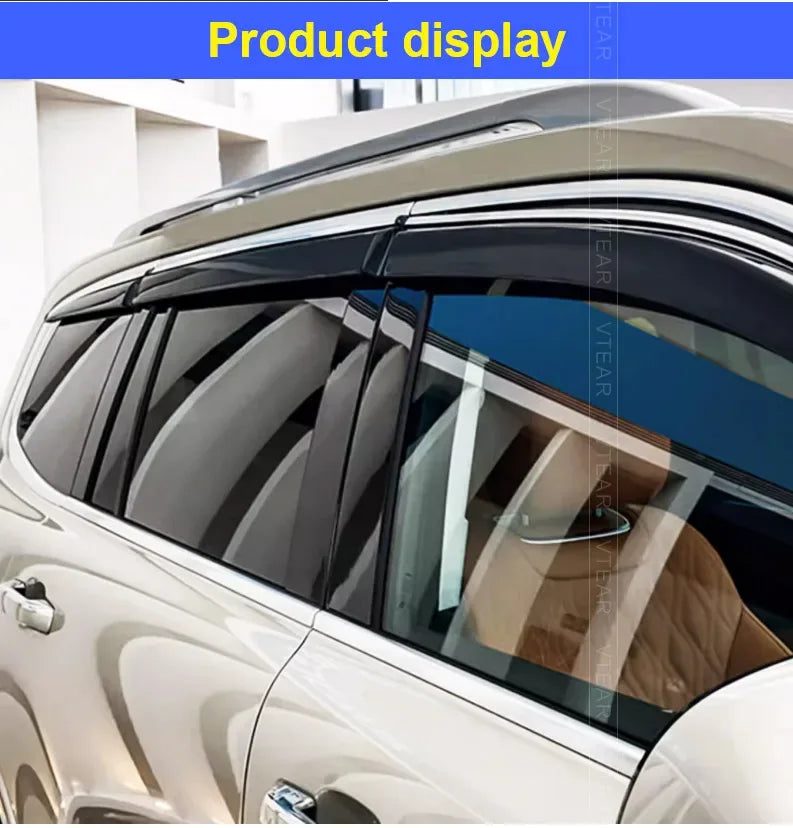 Vtear Car Window Visor Cover Decoration Water Shield Deflector Sun Shade Guard Exterior Accessories Parts For Tank 500 T500 2024