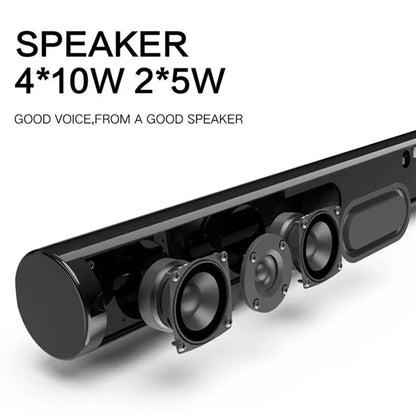 TV Echo Wall Bluetooth Speaker Separate Integrated 6 Horn Desktop Subwoofer 3.5 MM Audio Interface Stereo Sound Home Speakers