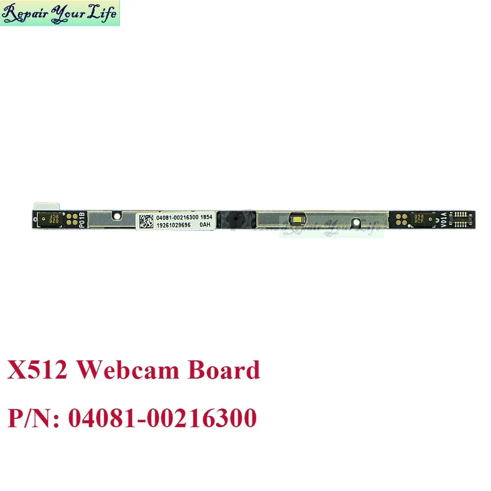 Laptop internal Built-in Webcam Camera Board For ASUS Vivibook X512 X412 X420 X512FA X512UA UB HD FIX 3.3v Camera 04081-00216300
