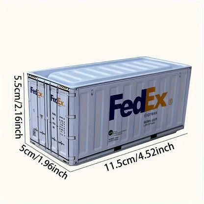 Industrial metal storage box, creative home collection model, container decoration purpose, suitable for household containers