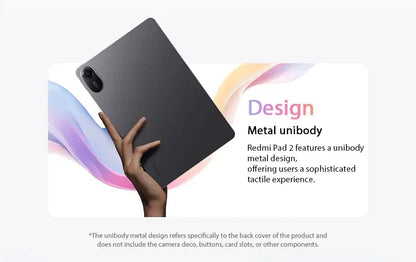 Xiaomi Redmi Pad 2 4GB/128GB 6GB/128GB 8GB/256GB EU 9000mAh Battery 11" 2.5K WiFi Global Version Tablet PC