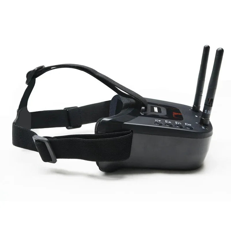 LS-VR009 5.8Ghz FPV Goggles Video Transmission Headset 5.8G 40CH HD 3 Inch 16:9 Display Mini FPV Gogges for FPV Quadcopter Drone