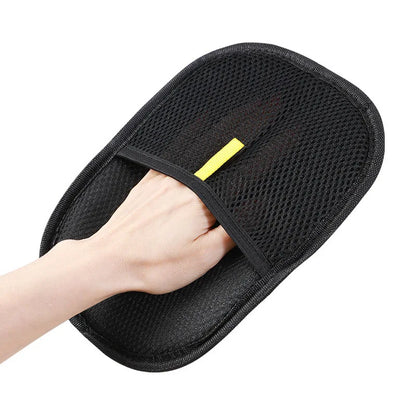 New Pet Grooming Gloves Static Dedusting Brush Pet Hair Remover Brush Removing Dog Cat Hair From Sofa Carpet Clothes