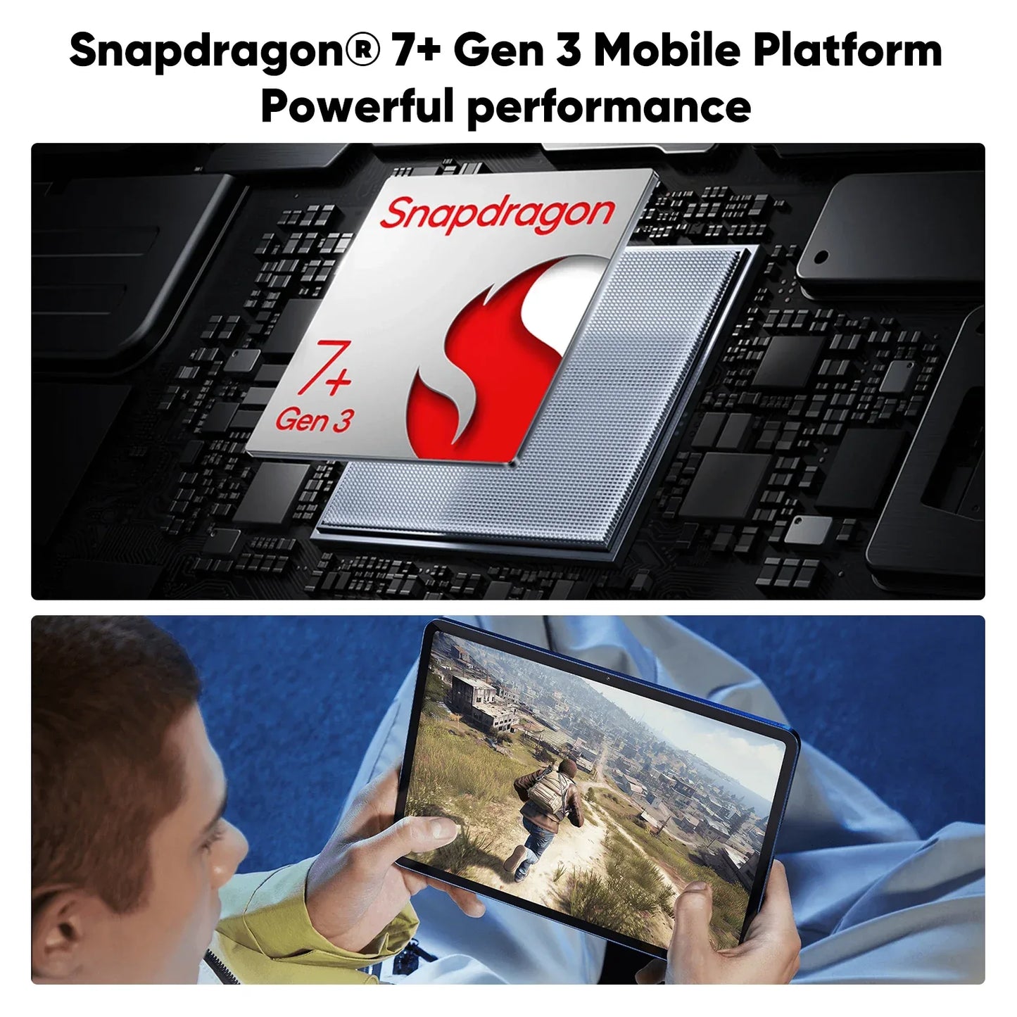Global Version POCO Pad X1 Tablets Snapdragon 7+ Gen 3 11.2'' 144Hz Display 13MP 8850mAh 45W Turbo Charging 8GB 512GB Wi-Fi
