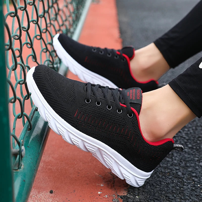 MAEDEF 2024 Running Shoes Men Sneakers Fashion Lightweight Trainers Breathable Walking Shoe Outdoor Comfortable Athletic for Men