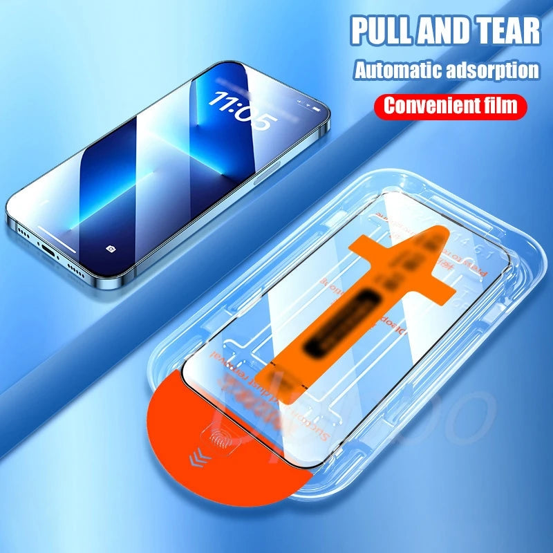 1-5PCS Temeperd Glass Screen Protector For Xiaomi Redmi Note 13 Pro 12R 12S 11S 10S 9S 8 7 Pro Film With Installation Box