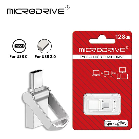 2 In1 Mini OTG Type C Pen Drive Usb2.0 Memory Stick 16GB 32GB 8GB Usb Flash Card 128GB 256GB 512GB Type-C Pendrive by PDG ibma