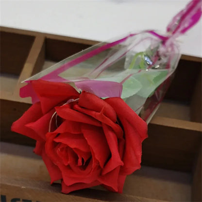 Glowing Rose Artifical Fake Flowers Valentine'S Day Mother'S Day Gift Anniversary Wedding Lover Lighting Roses Party Supplies