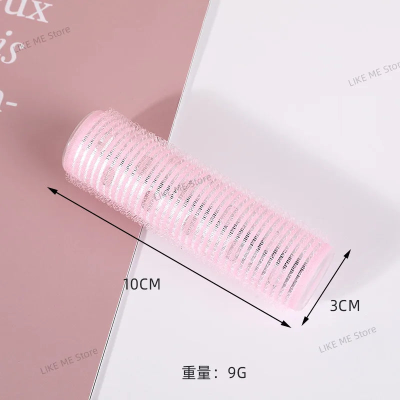 Large Self-Adhesive Hair Rollers Hairdressing Home Use DIY Magic Styling Roller Roll Curler Hair Women Beauty Tools 미용실파마