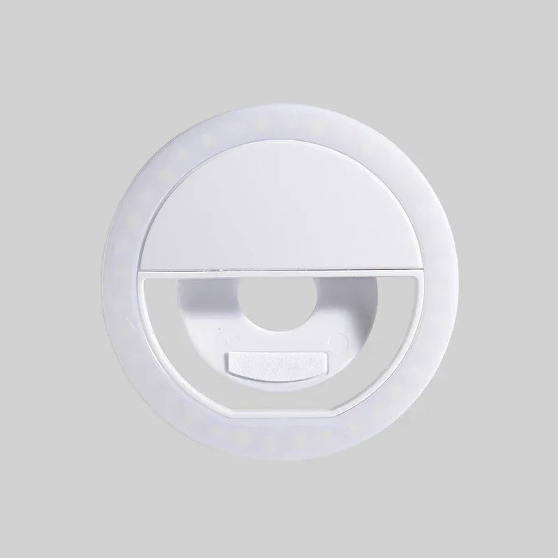 USB Charge LED Selfie Ring Light Mobile Phone Lens For Phone Selfie Light