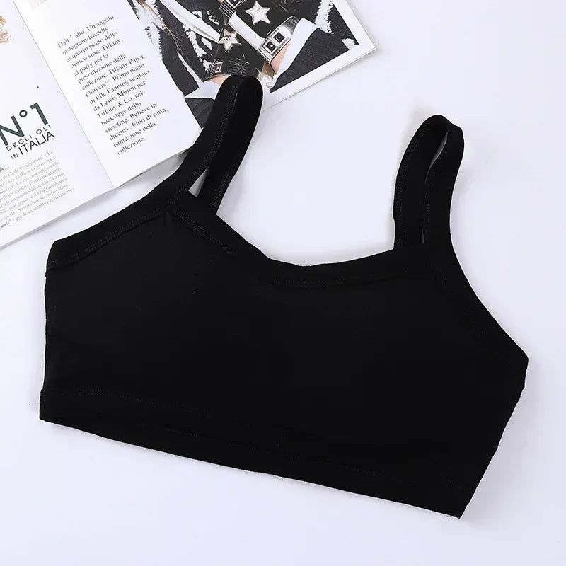 Seamless Push Up Bra for Women - Cotton Sports Bralette with Removable Pads, Wire-Free Comfort for Yoga & Daily Wear