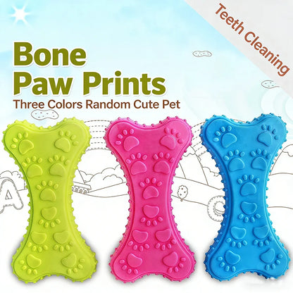Pet Chew Toys Set Bone Pacifier Thorn Ring TPR Dog Molar Stick Teeth Cleaning Bite Resistant Puppy Teething Toy Boredom Relief