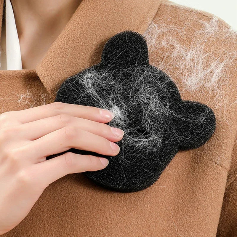 9PCS Pet Hair Remover Bear Shape Laundry Ball Washing Machine Lint Catcher Reusable Clothes Sofa Cat Dog Hair Cleaning Sponge
