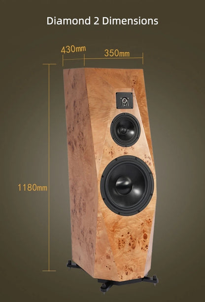 SBH-012 Diamond 1&2 Audiophile Grade HiFi Floorstanding Speakers High-End Audio Sound System