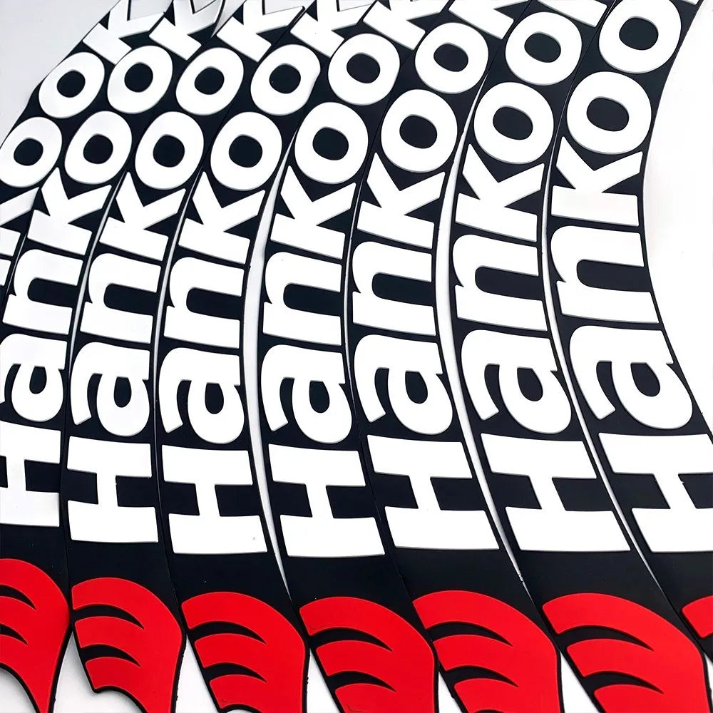 Hankook Universal 3D Auto Waterproof Tire Sticker Car Wheel Rubber Conjoined Lettering Decals Accessories