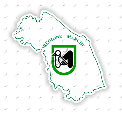 Lombardia Marche Molise Italy Flag Emblem Vinyl Sticker Decoration Naples Napoli Modena Messina Milan Italia Round Seal Flag