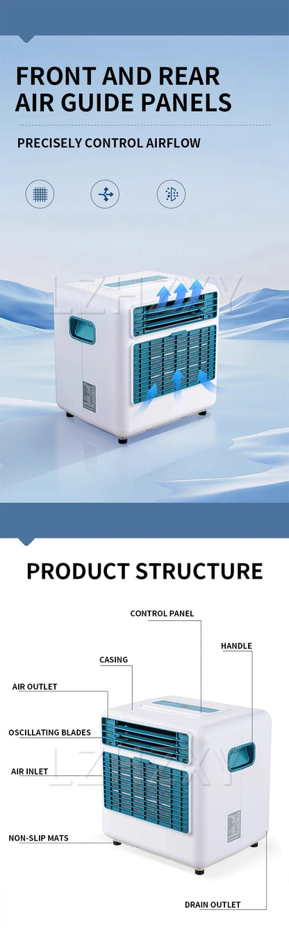Outdoor Mobile Air Conditioning Refrigeration All in One No Installation Required Truck Mounted AC Unit