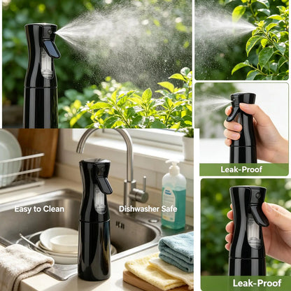 200ml Hairdressing Spray Bottle Barber Hair High Pressure Water Can Salon Refill Bottle Beauty Atomizer Container