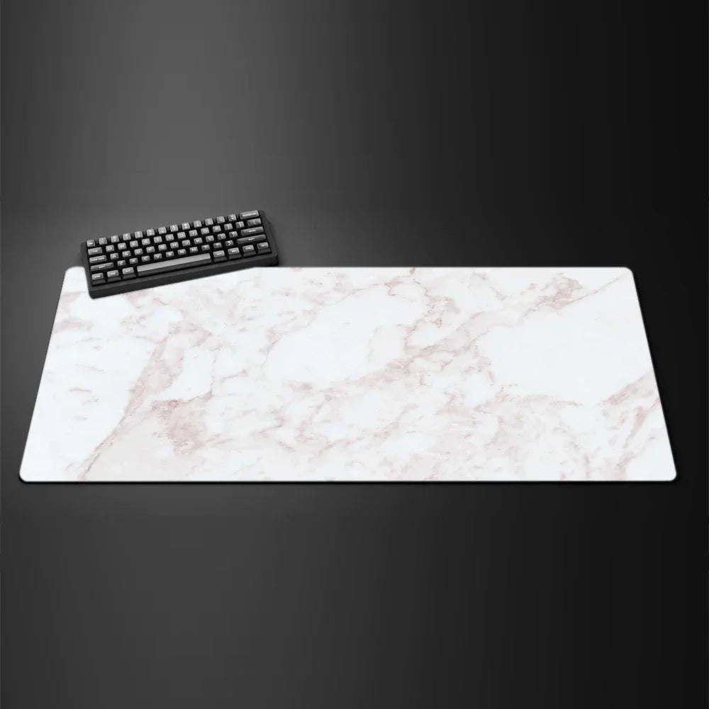 Marble Texture Mouse Pad New Large Computer Office Game Table Mats XXL 90x40 Rubber Anti-slip Gaming Keyboard Mat Long Desk Pads