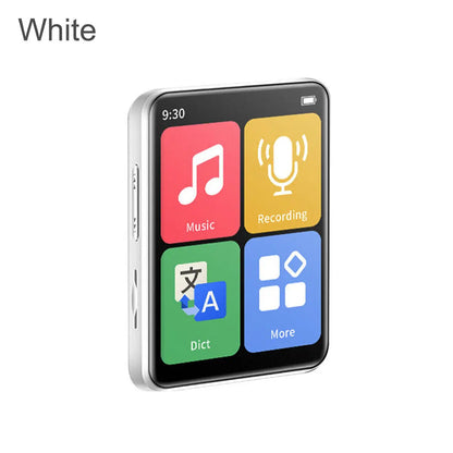 2024 New Portable MP4 MP3 Player Bluetooth 5.0 Clip Mini Walkman Student Full Touch Screen Sport Lossless HIFI Music FM Radio