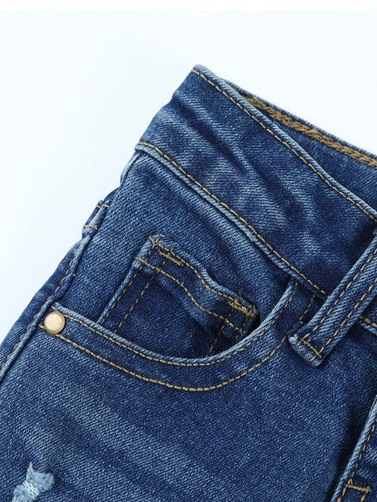 Boy Solid Slim Jeans Toddler Baby Casual Denim Pants Child Soft Trousers Kids Clothing Spring Autumn Birthday Gift
