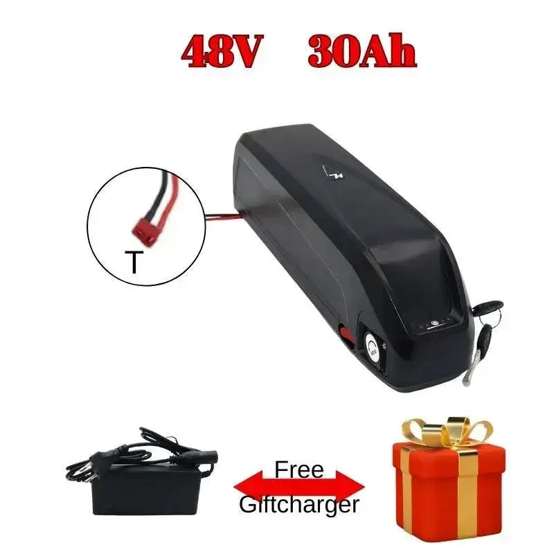 For Hailong Battery 30Ah 20Ah 36V 48V 52V for Bafang BBS02 BBS03 BBSHD Powerful and long-lasting power Motor Hailong Battery