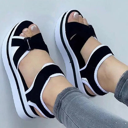 Shoes Sandals Women Summer Fashion Wedge Women Shoe Casual Women's Sandals Plus Size Elegant Female Sandal Women Footwear