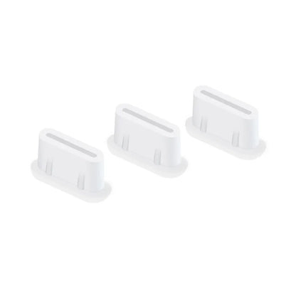 3pc Type-C Dust Plug for DJI Mini 3 Pro Body Remote Control Charging Interface Silicone Dust Plug Cover RC-N1/DJI RC Accessories
