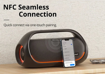 Tronsmart Bang Bluetooth Speaker Portable Party Speaker with Lossless Hi-Res Audio, Heavy Bass, App Control, Portable Handle