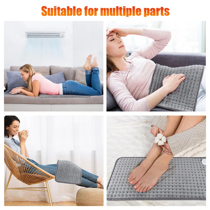50x100cm Electric Heating Blankets Washable Winter Keep Warm Heating Pad Abdomen Waist Back Pain Relief Physiotherapy Blanket