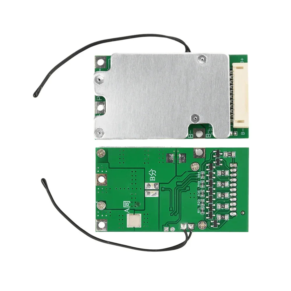 BMS 10S 36V 30A Same Port Split Port Lithium Battery Protection Board with Equalization 18650 Battery Balanced Protection Board