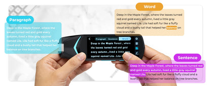 AI Pen Reading Pen for Dyslexia Scan Reader Pen 4 Text to Speech Device Translator Pen Photo Translation OCR 16GB Bluetooth Pen