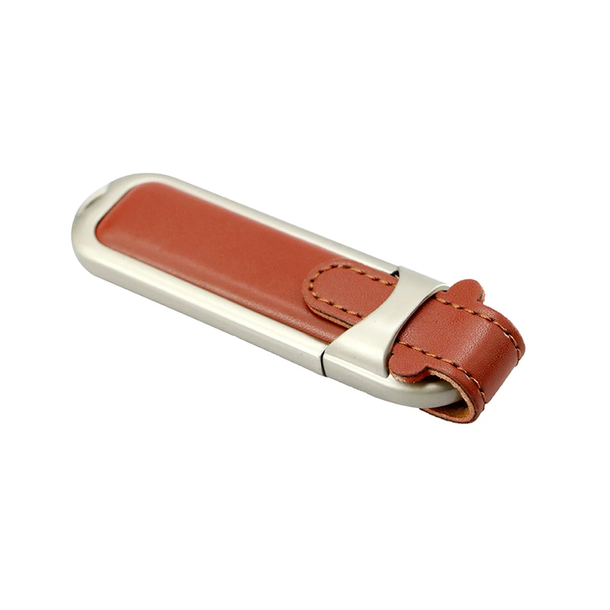 Pendrive 256GB USB Flash Drive Leather with Metal Keychain 64GB 32GB 8GB Business Usb Memories Disk 128GB Pen Drive Memory Stick