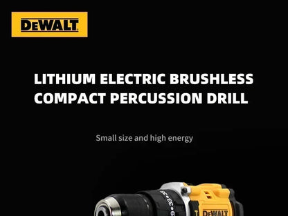 DeWalt DCD805 20V Screwdriver Clave Without Brushes, Compact Drill Tools Driver Battery Impact Wrench, Power Tool Cordless drill