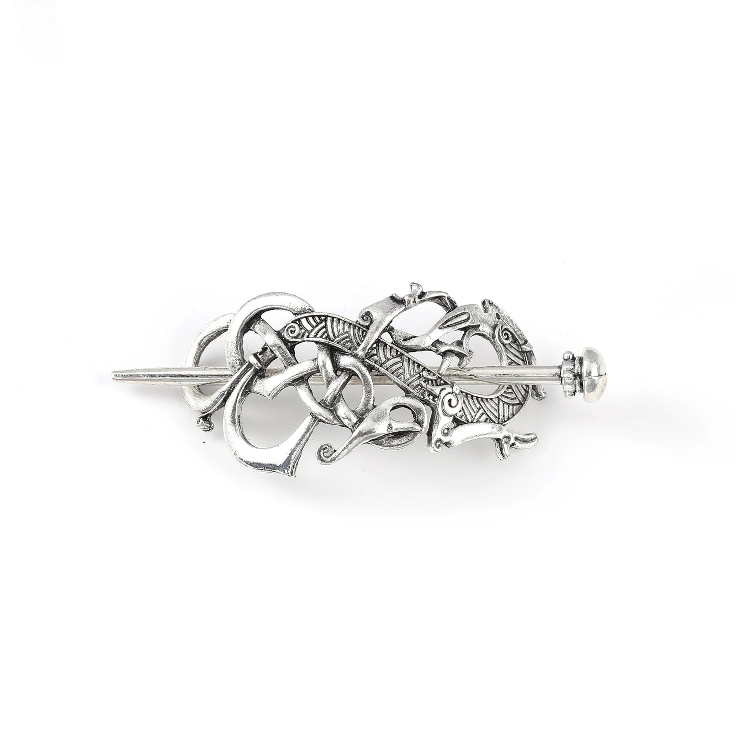 Viking Retro Dragon Hairpin Celtic Knot Hairpin Scandinavian Norwegian Style Hair Accessories Party Accessories Valentine's Day Mother's Day Birthday Gift