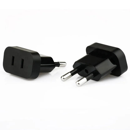 EU Adapter Travel Converter Adapter American China US To EU Plug Euro 2Pin Plug electrical Adapter AC Electrical Socket Outlet