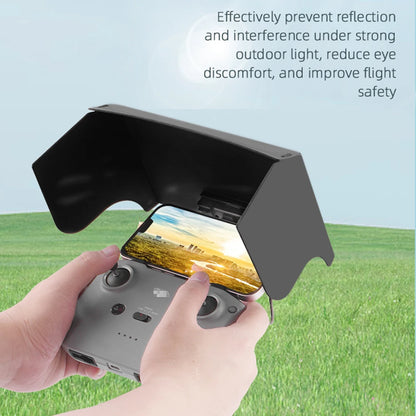 For DJI Mavic 3/Mini 2/Air 2/Air 2S/Mini 3 Pro RC-N1 Remote Controller Hood Sun Shade Mobile Phone Monitor Light Cover Drone