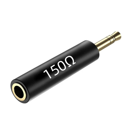 1PCS Conductor Earphone Impedance Plug 30 75 150 200 400 600 Ohm Noise Cancelling Adapter Resistance Reduce Noise Filter Plug