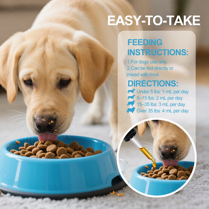 Pet Collagen Drops Effectively Maintain Cartilage Health Support Joint Mobility Promote Joint Lubrication Pet Dietary Supplement