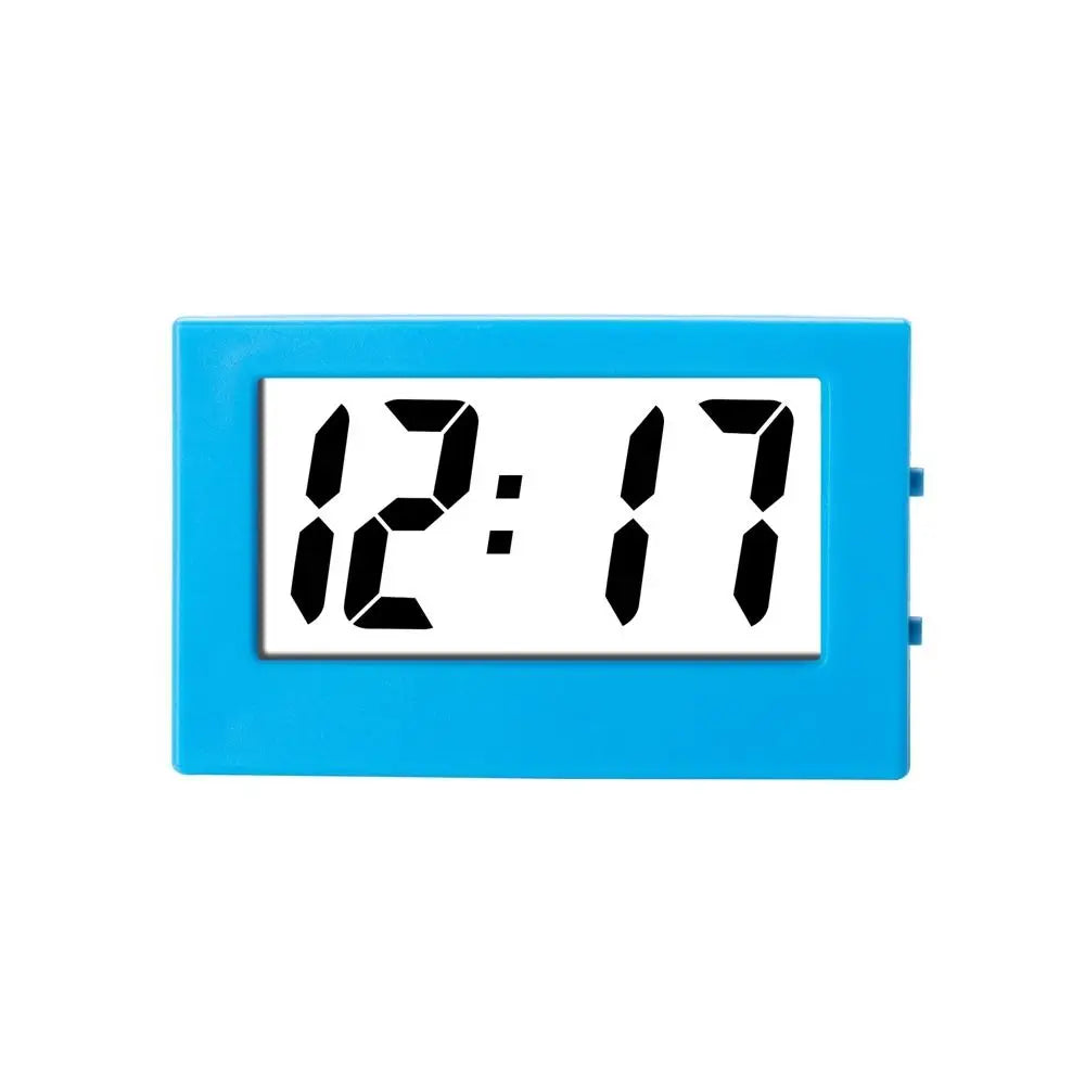 Creative Small Mini Triangle Clock ABS Mute Desk Digital Clock Electronic Simple Home
