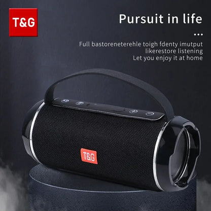 TG116c Bluetooth Speaker TWS Wireless Powerful Box Portable Outdoor Speakers Waterproof Subwoofer 3D Stereo Sound HandsFree Call