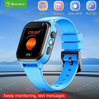 Kids Smart Watch 4G Sim Card 2G Internet SOS LBS Location Call Child SmartWatch Camera Waterproof Watch Phone For Boys Girls