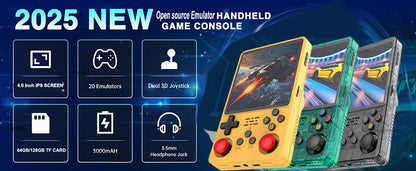 New TV Game Console 128G Built In 50000 Retro Games 50 Emulators Videojuegos Consola Dual Wireless Gamepad X10 Pro Game Stick 4K