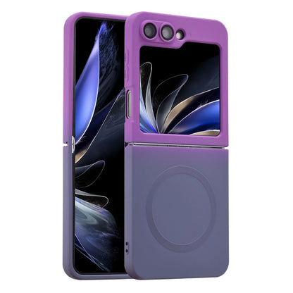 Luxury Gradient Case for Samsung Galaxy Z Flip 8 7 6 5 4 3 Soft Silicone Magnetic Charging Cover for Samsung ZFlip 6 7 8